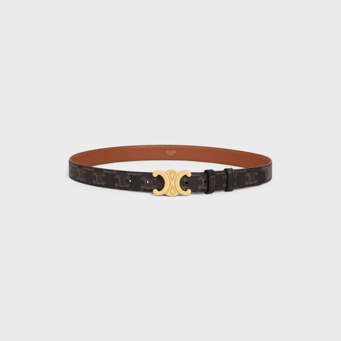 Ceinture Triomphe 25 mm en Triomphe Canvas Ceinture Triomphe 25 mm en Triomphe Canvas
