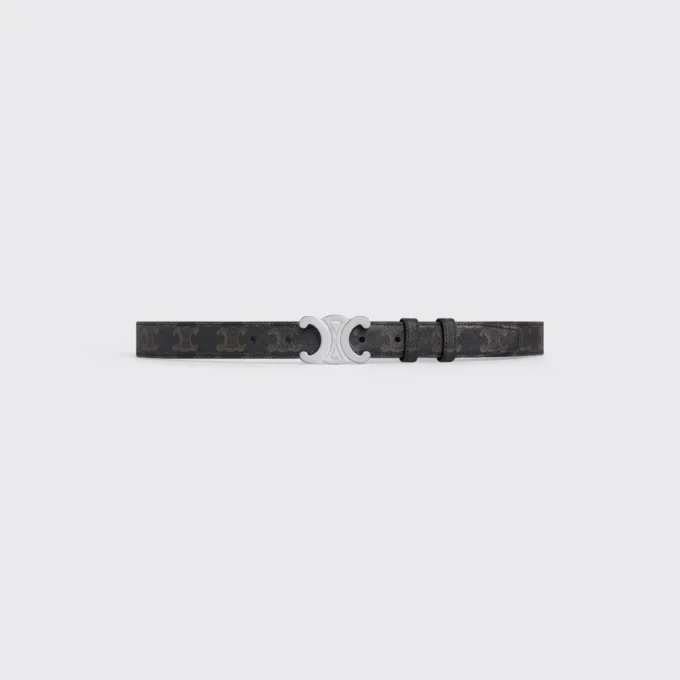 Ceinture Triomphe 25 mm en Triomphe Canvas Ceinture Triomphe 25 mm en Triomphe Canvas