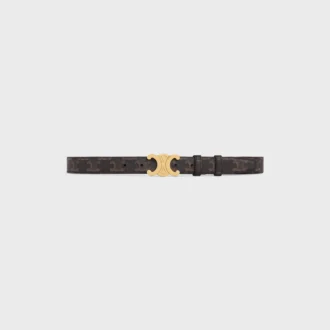 Ceinture Triomphe 25 mm en Triomphe Canvas