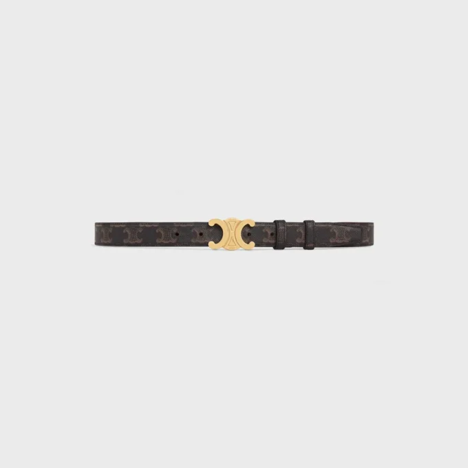 Ceinture Triomphe 25 mm en Triomphe Canvas Ceinture Triomphe 25 mm en Triomphe Canvas