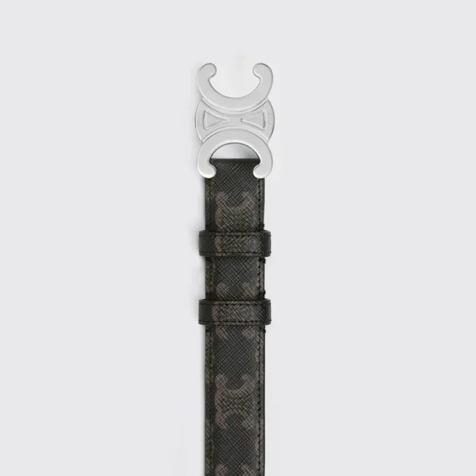 Ceinture Triomphe 25 mm en Triomphe Canvas Ceinture Triomphe 25 mm en Triomphe Canvas
