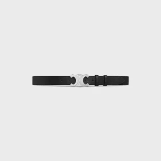 Ceinture Triomphe 30 mm en cuir de veau grainé