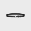 Ceinture Triomphe 30 mm en cuir de veau vintage