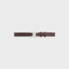 Ceinture Triomphe 30 mm en cuir de veau vintage