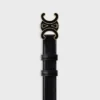 Ceinture Triomphe moyenne 25 mm en cuir Taurillon Ceinture Triomphe moyenne 25 mm en cuir Taurillon