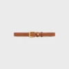Ceinture Vivienne 25 mm en cuir de veau naturel Ceinture Vivienne 25 mm en cuir de veau naturel