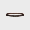 Ceinture Vivienne 25 mm en cuir de veau vintage Ceinture Vivienne 25 mm en cuir de veau vintage