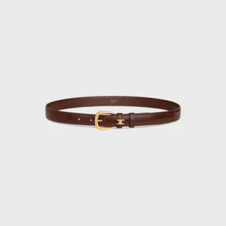 Ceinture Vivienne 25 mm en cuir Taurillon