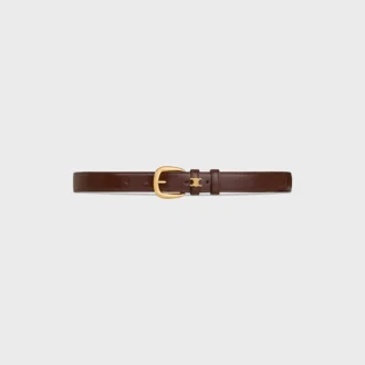 Ceinture Vivienne 25 mm en cuir Taurillon