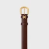 Ceinture Vivienne 25 mm en cuir Taurillon Ceinture Vivienne 25 mm en cuir Taurillon