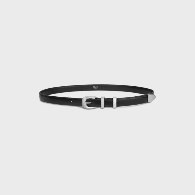 Ceinture western 18 mm en cuir Taurillon Ceinture western 18 mm en cuir Taurillon