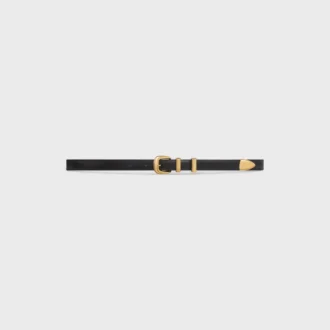 Ceinture western 18 mm en cuir Taurillon