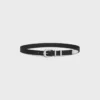 Ceinture western 25 mm en cuir de veau vintage Ceinture western 25 mm en cuir de veau vintage