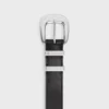 Ceinture western 25 mm en cuir de veau vintage Ceinture western 25 mm en cuir de veau vintage