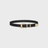 Ceinture western 25 mm en cuir Taurillon Ceinture western 25 mm en cuir Taurillon