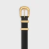Ceinture western 25 mm en cuir Taurillon Ceinture western 25 mm en cuir Taurillon