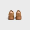 CELINE – Baskets à talons carrés avec arrière Triomphe et semelle compensée en cuir de veau suédé et cuir de veau CELINE – Baskets à talons carrés avec arrière Triomphe et semelle compensée en cuir de veau suédé et cuir de veau