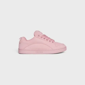 CELINE Huntington – Baskets basses en cuir de veau suédé et mesh