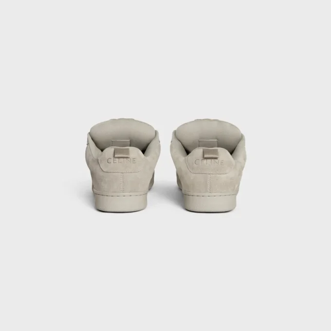 CELINE Huntington – Baskets basses en cuir de veau suédé et mesh