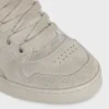 CELINE Huntington – Baskets basses en cuir de veau suédé et mesh
