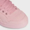 CELINE Huntington – Baskets basses en cuir de veau suédé et mesh