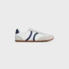 CELINE Jogger – Baskets à lacets basses en cuir de veau et daim