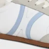 CELINE Jogger – Baskets à lacets basses en cuir de veau et daim de veau