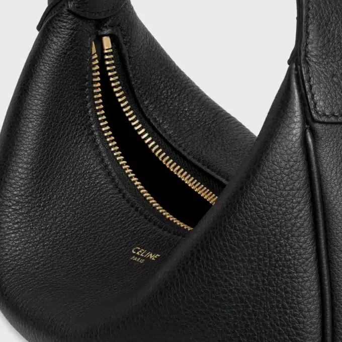 Celine Lulu pour Teen en cuir de veau grainé