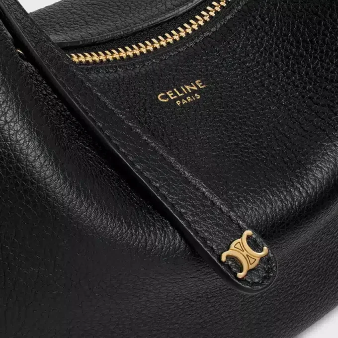Celine Lulu pour Teen en cuir de veau grainé