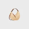 Celine Lulu pour Teen en raphia et cuir de veau naturel Celine Lulu pour Teen en raphia et cuir de veau naturel
