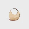 Celine Lulu pour Teen en raphia et cuir de veau naturel Celine Lulu pour Teen en raphia et cuir de veau naturel