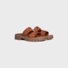 CELINE – Mules Clea en cuir de veau