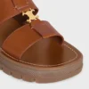 CELINE – Mules Clea en cuir de veau