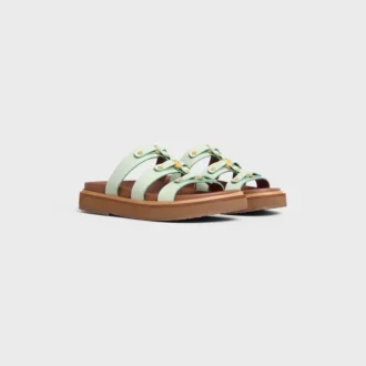 CELINE – Mules Tippi en cuir de veau