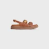 CELINE – Sandales Tippi Triomphe en cuir de veau