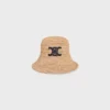 Chapeau bob Triomphe en raphia