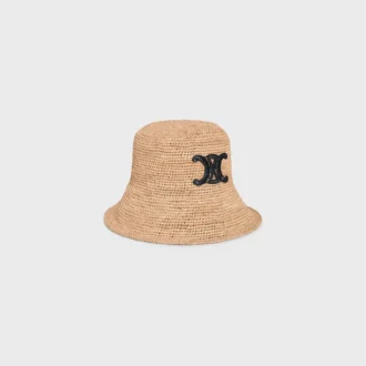 Chapeau bob Triomphe en raphia