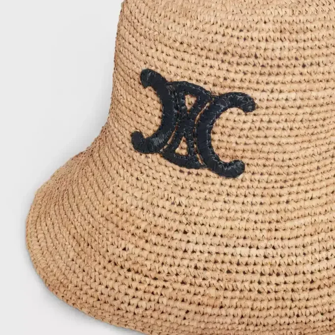 Chapeau bob Triomphe en raphia