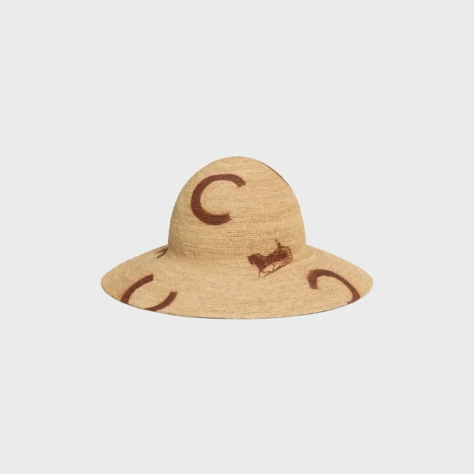 Chapeau en raphia