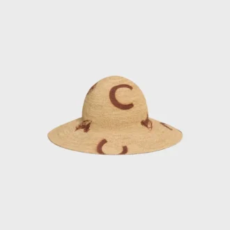 Chapeau en raphia