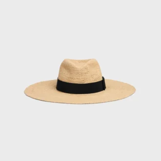 Chapeau à large bord Triomphe en raphia