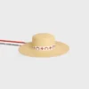 Chapeau à ruban en paille