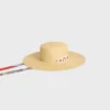 Chapeau à ruban en paille