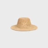 Chapeau Triomphe en raphia