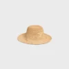 Chapeau Triomphe en raphia