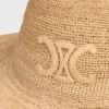 Chapeau Triomphe en raphia