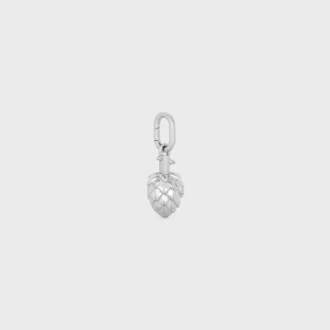 Charms Artichoke en laiton avec finition rhodiée