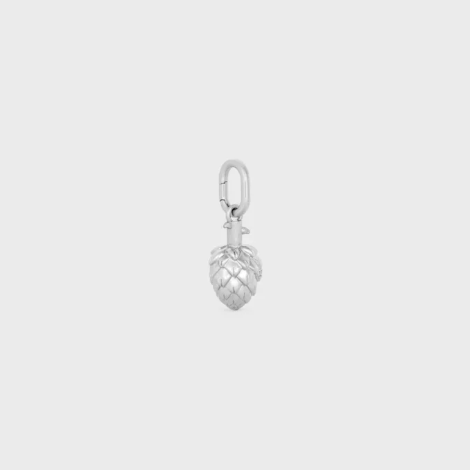 Charms Artichoke en laiton avec finition rhodiée Charms Artichoke en laiton avec finition rhodiée