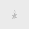 Charms CELINE Triomphe en strass et laiton avec finition rhodiée Charms CELINE Triomphe en strass et laiton avec finition rhodiée
