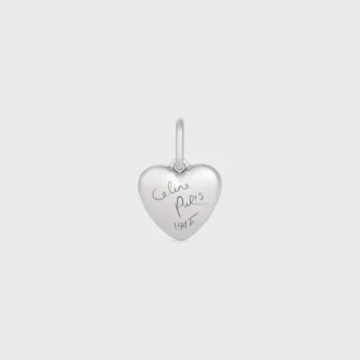 Charms Cœur CELINE 1945 en aluminium Charms Cœur CELINE 1945 en aluminium